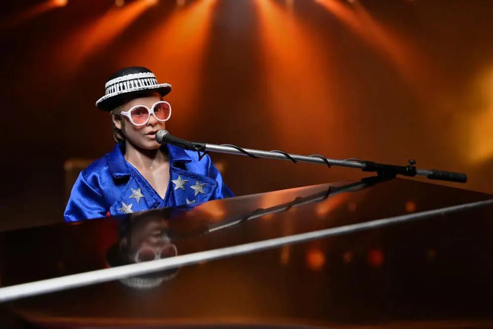 Elton John Oblečená akční figurka Live in '76 Deluxe Set 20 cm fotografii produktu