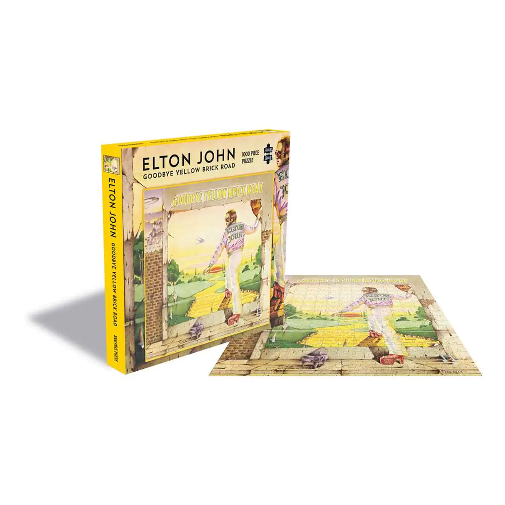 Elton John Rock Saws Puzzle Goodbye Yellow Brick Road (1000 dílků) fotografii produktu