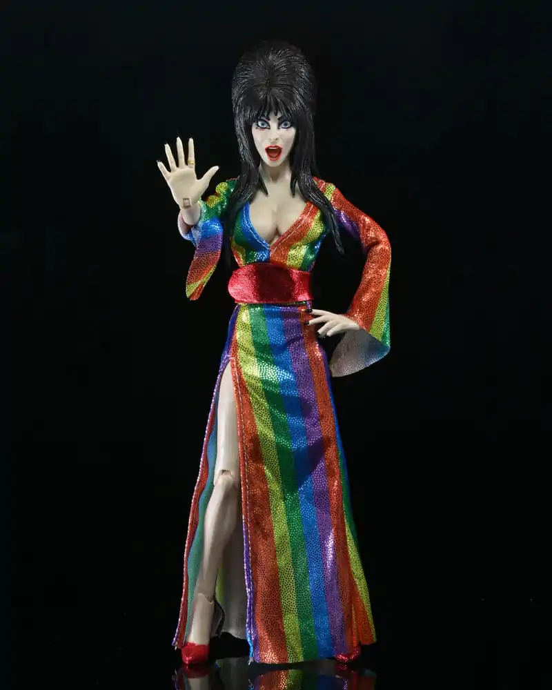 Elvira, Mistress of the Dark Clothed Akční figurka Over the Rainbow Elvira 20 cm fotografii produktu