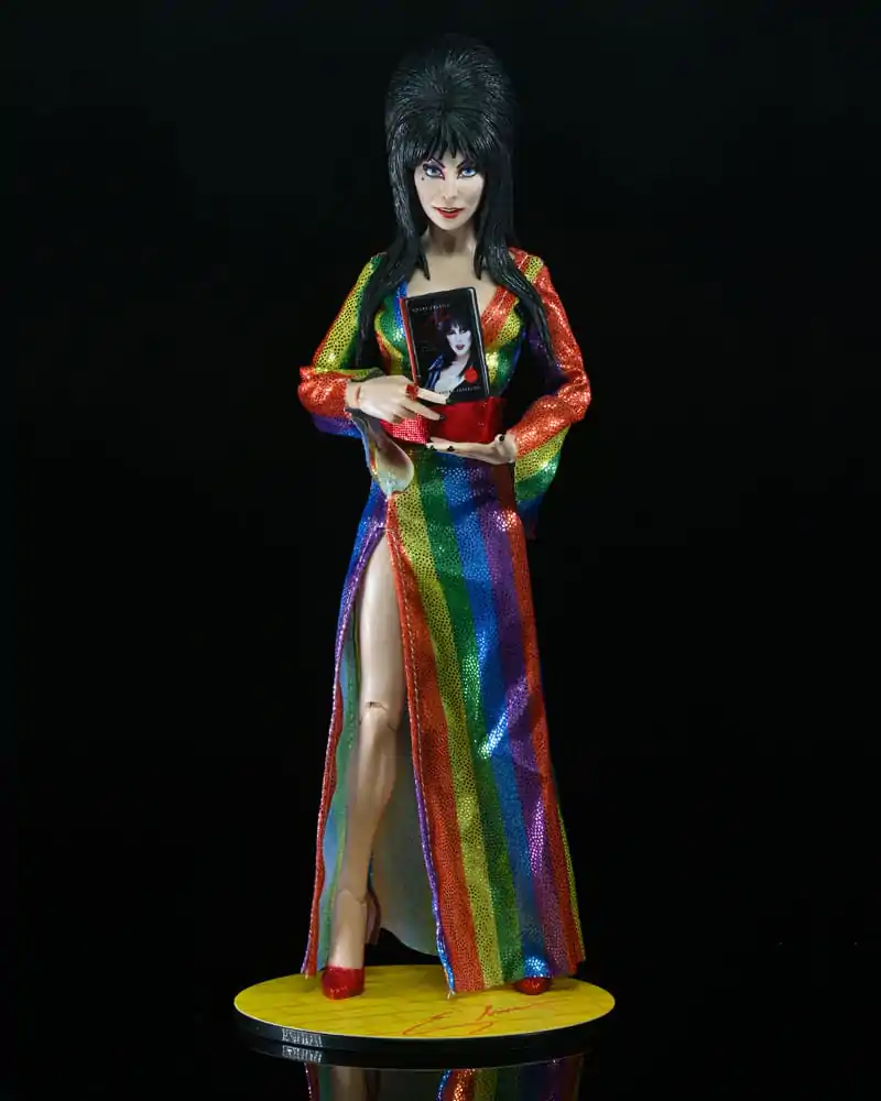 Elvira, Mistress of the Dark Clothed Akční figurka Over the Rainbow Elvira 20 cm fotografii produktu