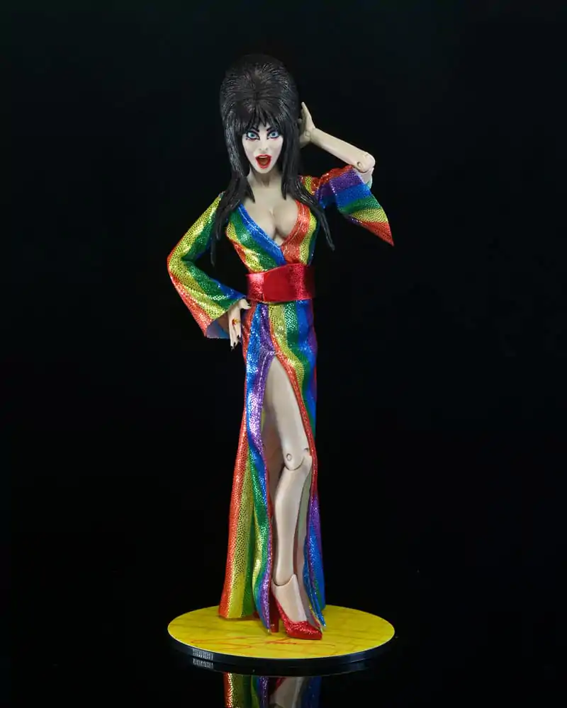 Elvira, Mistress of the Dark Clothed Akční figurka Over the Rainbow Elvira 20 cm fotografii produktu