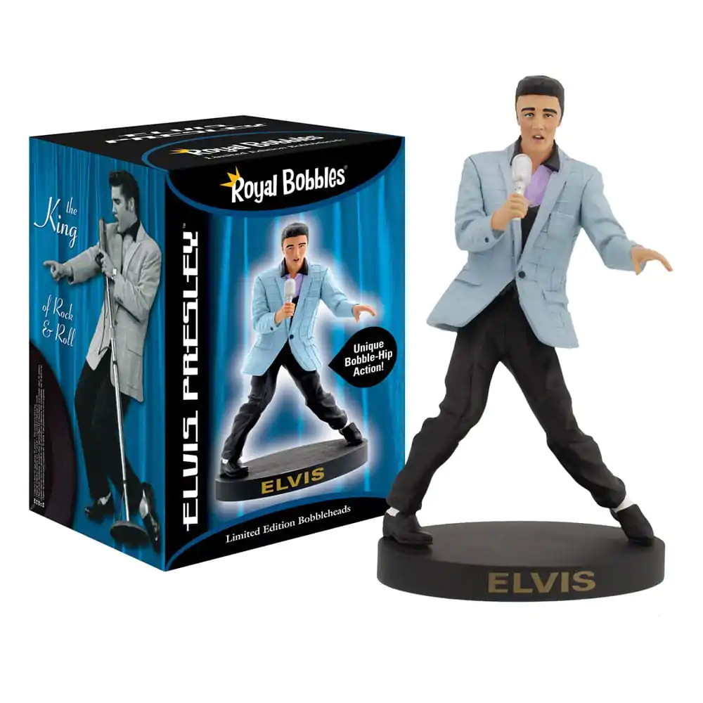 Elvis Presley Bobble-Head Bobblehips kývající figurka '56 Blue fotografii produktu