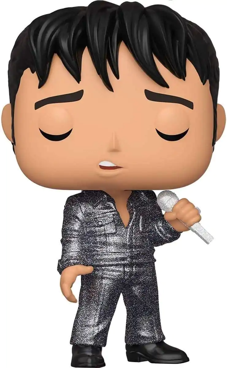 Elvis Presley Funko POP! Rocks vinylová figurka '68ComebackSpecial(DGLT) 9 cm fotografii produktu