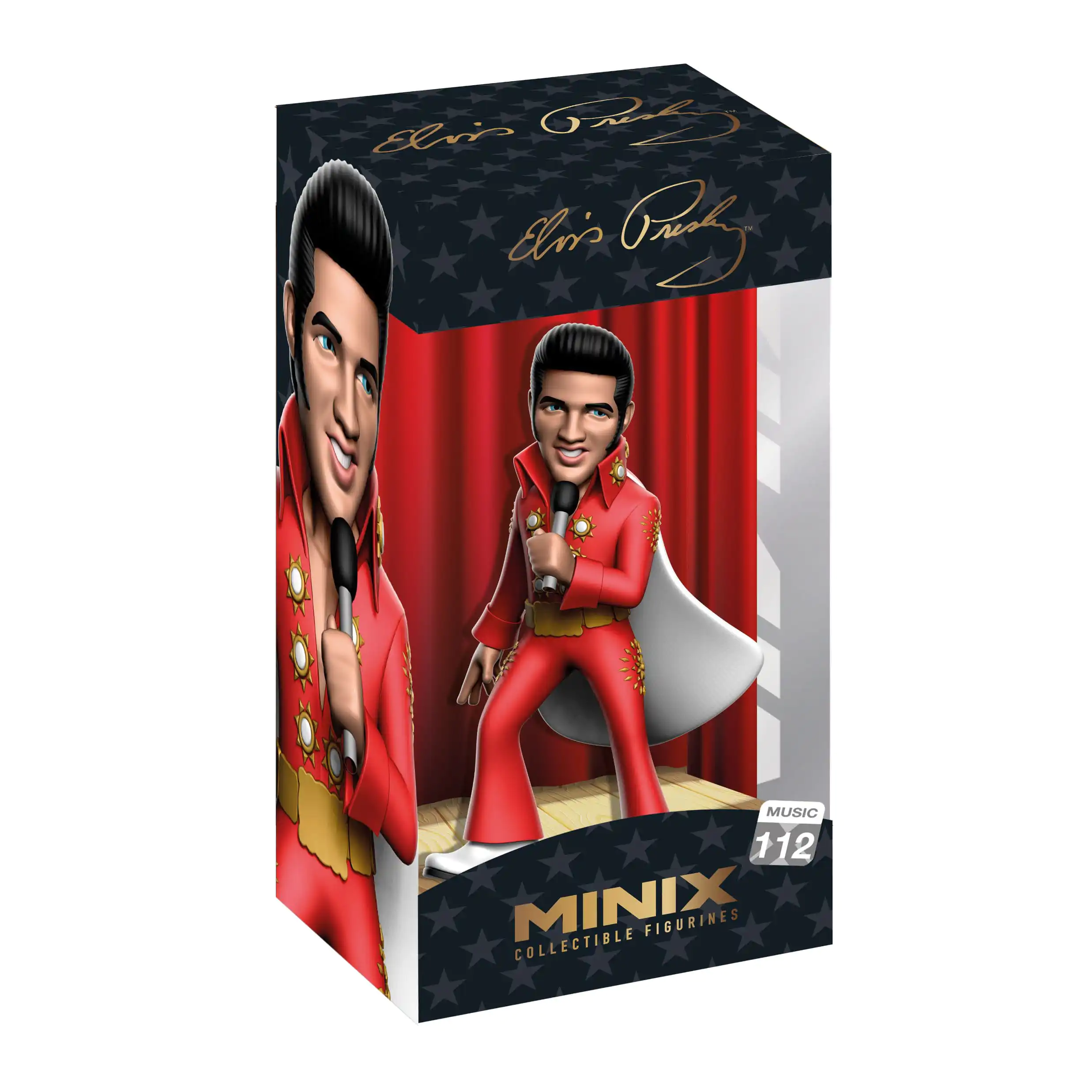 Elvis Presley Minix Figurka Elvis Red Suit 12 cm fotografii produktu