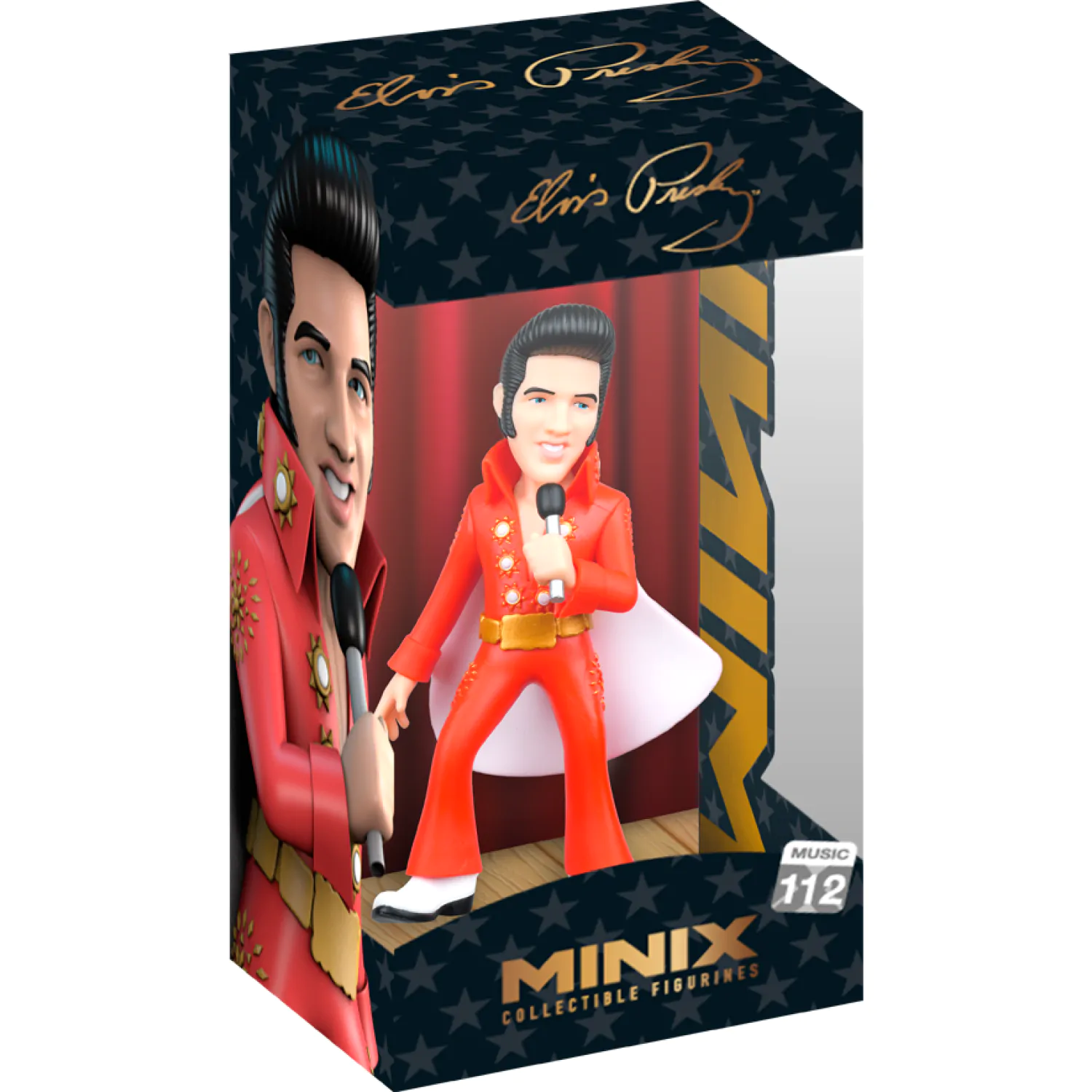 Elvis Presley Minix Figurka Elvis Red Suit 12 cm fotografii produktu