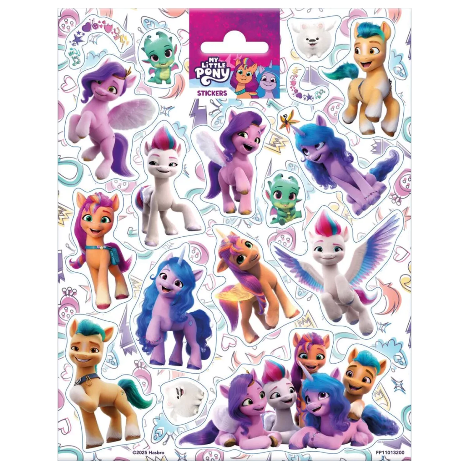 My Little Pony Colorful Crew Nálepka fotografii produktu