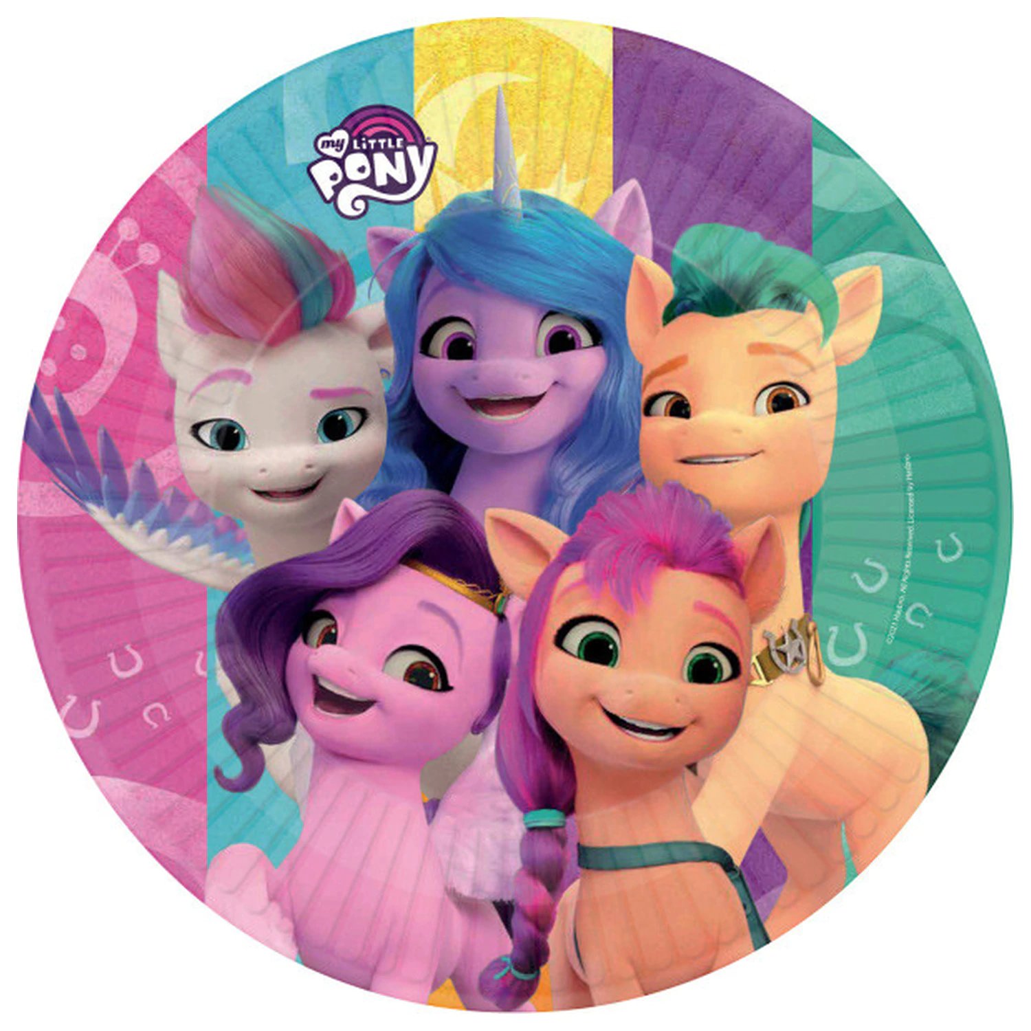 My Little Pony New Generation papírové talíře 8 ks 23 cm fotografii produktu