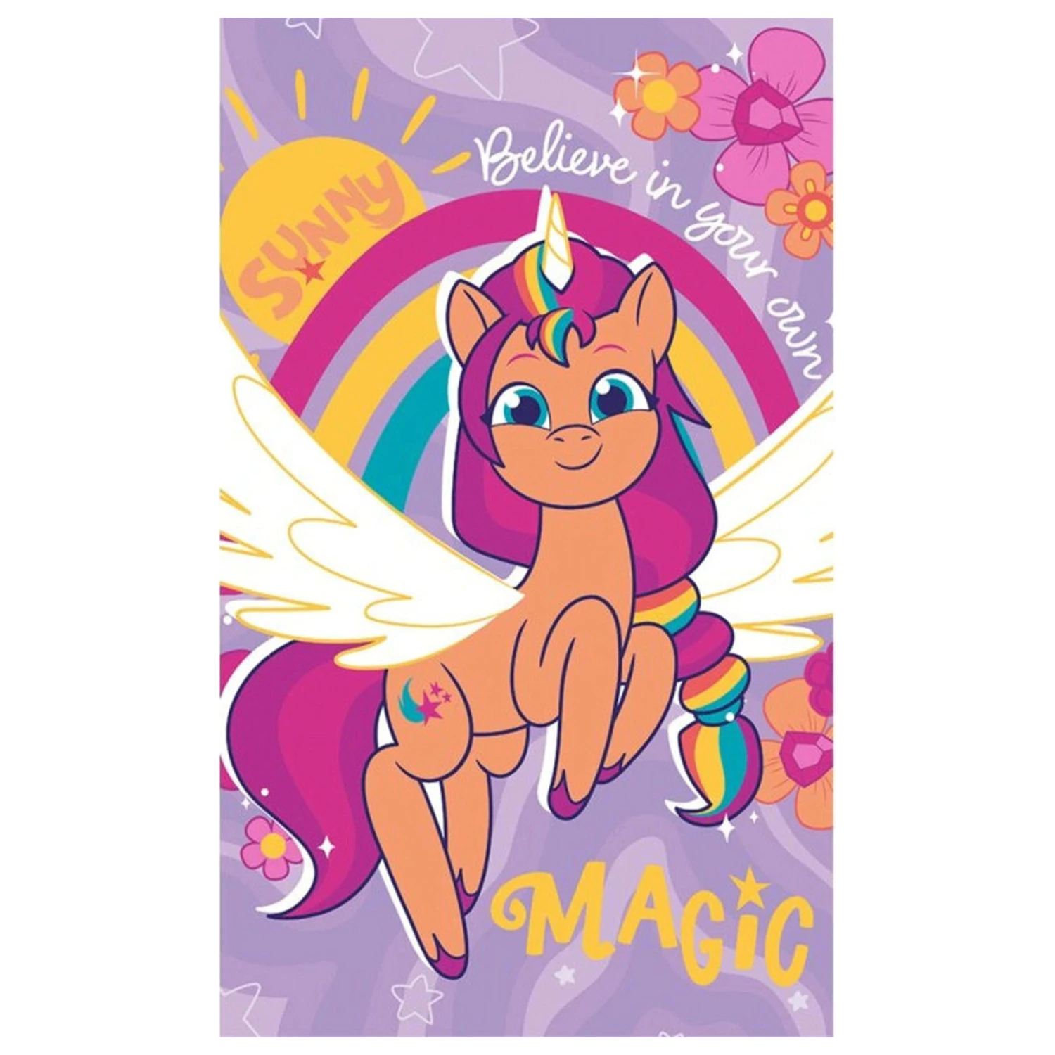 My Little Pony Sunny ručník na ruce, ručník na obličej, ručník fotografii produktu