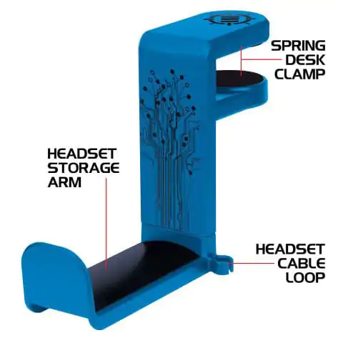 Enhance Sluchátkový Držák Modrý fotografii produktu