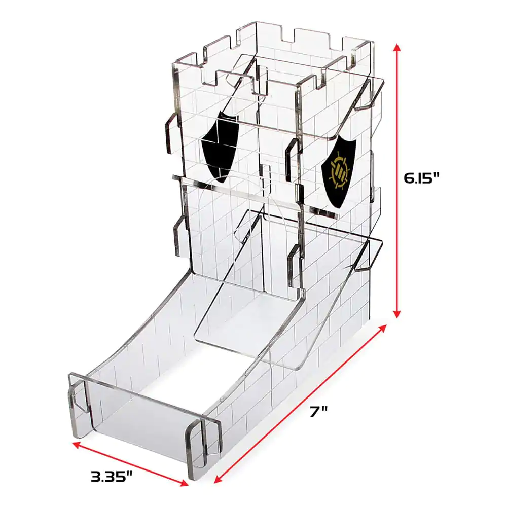 Enhance Tabletop Series Kostková Věžička Čirá fotografii produktu