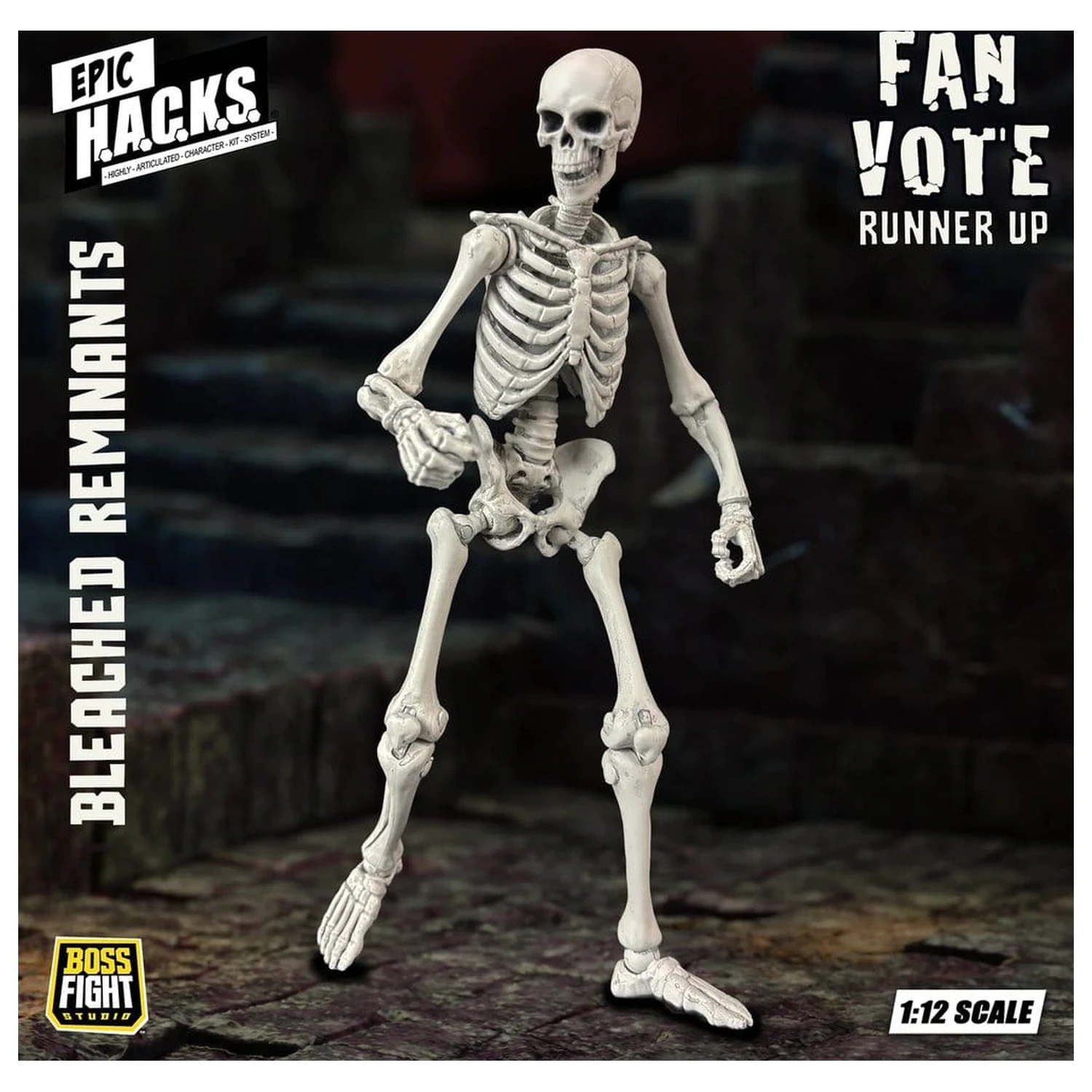 EPIC H.A.C.K.S. Akční figurka 1/12 Skeleton Blank Bleached Remnants fotografii produktu