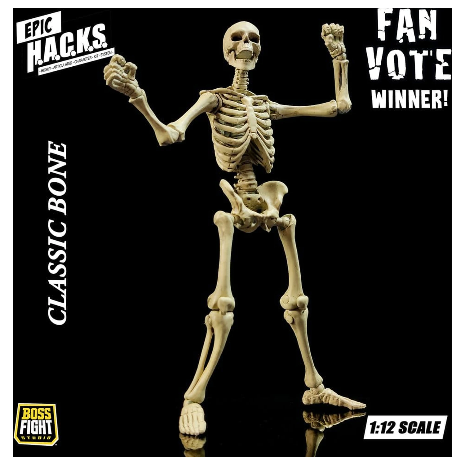Epic H.A.C.K.S. akční figurka 1/12 Kostra Prázdná Klasická Kost fotografii produktu