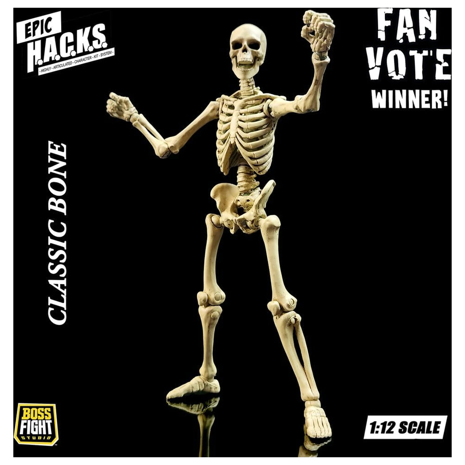 Epic H.A.C.K.S. akční figurka 1/12 Kostra Prázdná Klasická Kost fotografii produktu