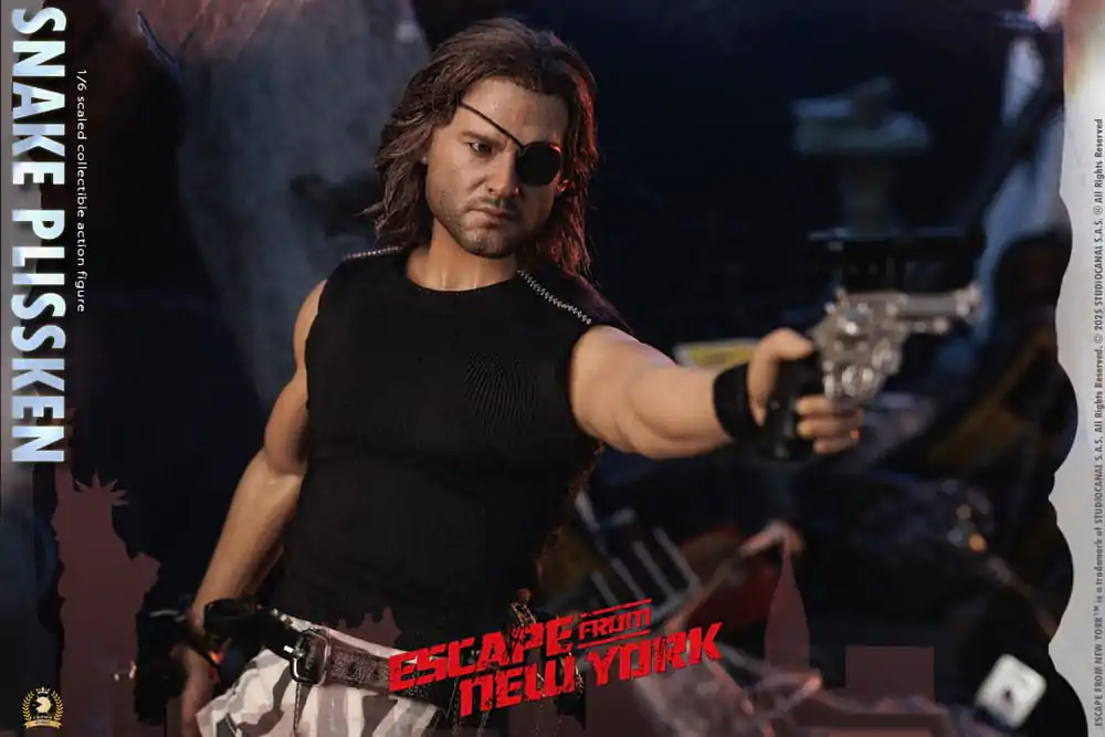 Escape from New York Crown Series akční figurka 1/6 Snake Plissken (Real Hair Version) 30 cm fotografii produktu