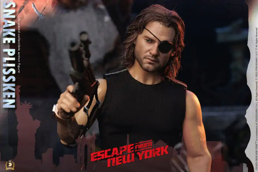 Escape from New York Crown Series akční figurka 1/6 Snake Plissken (Real Hair Version) 30 cm fotografii produktu