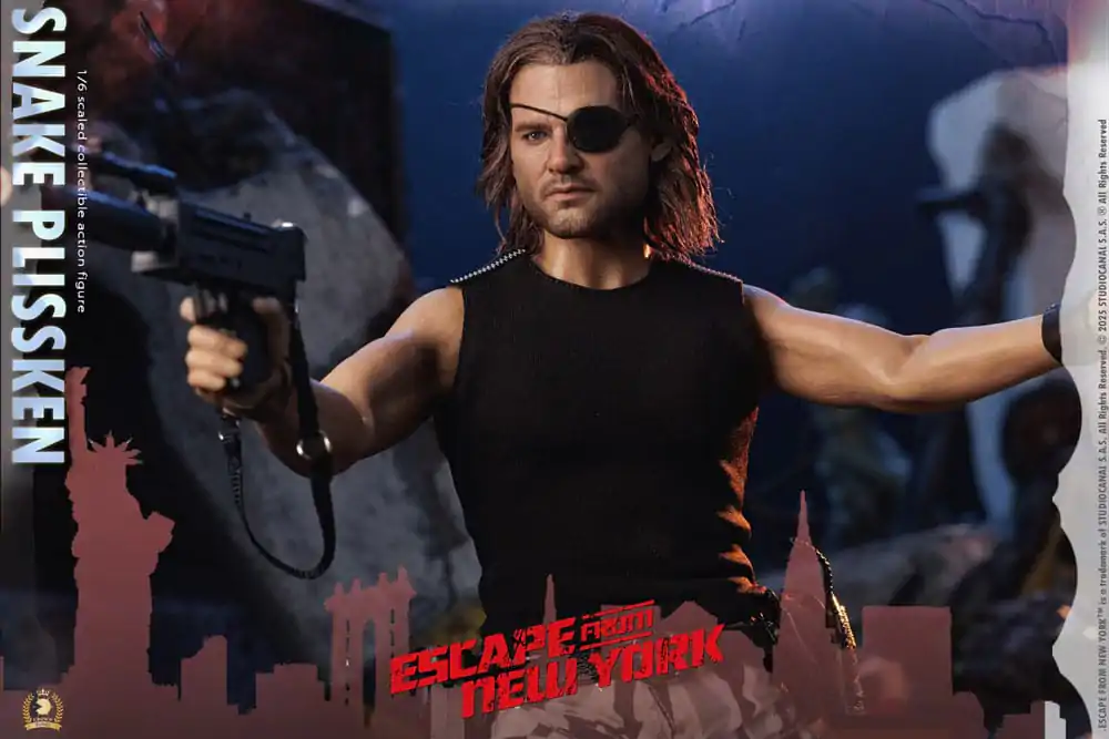 Escape from New York Crown Series akční figurka 1/6 Snake Plissken (Real Hair Version) 30 cm fotografii produktu