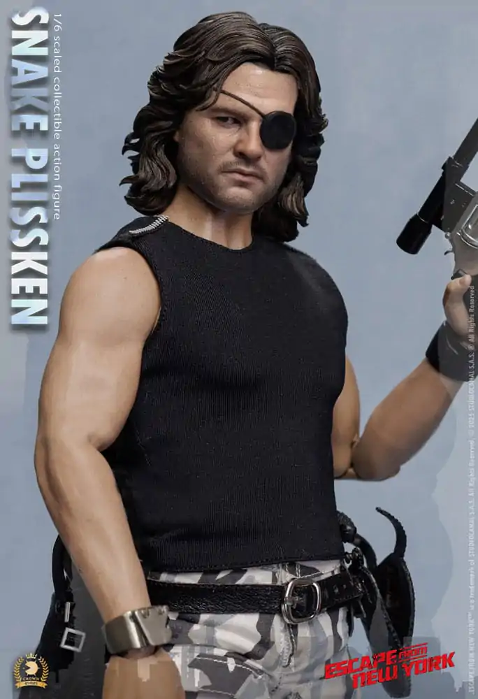 Escape from New York Crown Series akční figurka 1/6 Snake Plissken (Sculpted Hair Version) 30 cm fotografii produktu