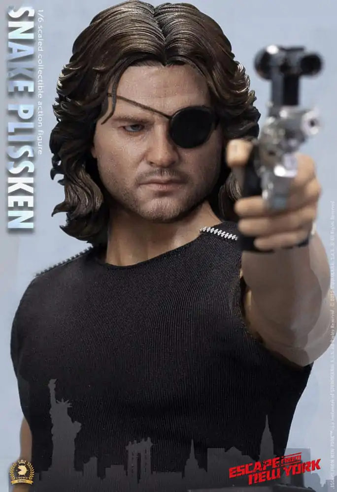 Escape from New York Crown Series akční figurka 1/6 Snake Plissken (Sculpted Hair Version) 30 cm fotografii produktu