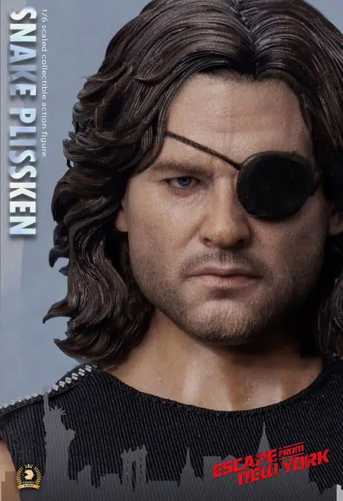 Escape from New York Crown Series akční figurka 1/6 Snake Plissken (Sculpted Hair Version) 30 cm fotografii produktu