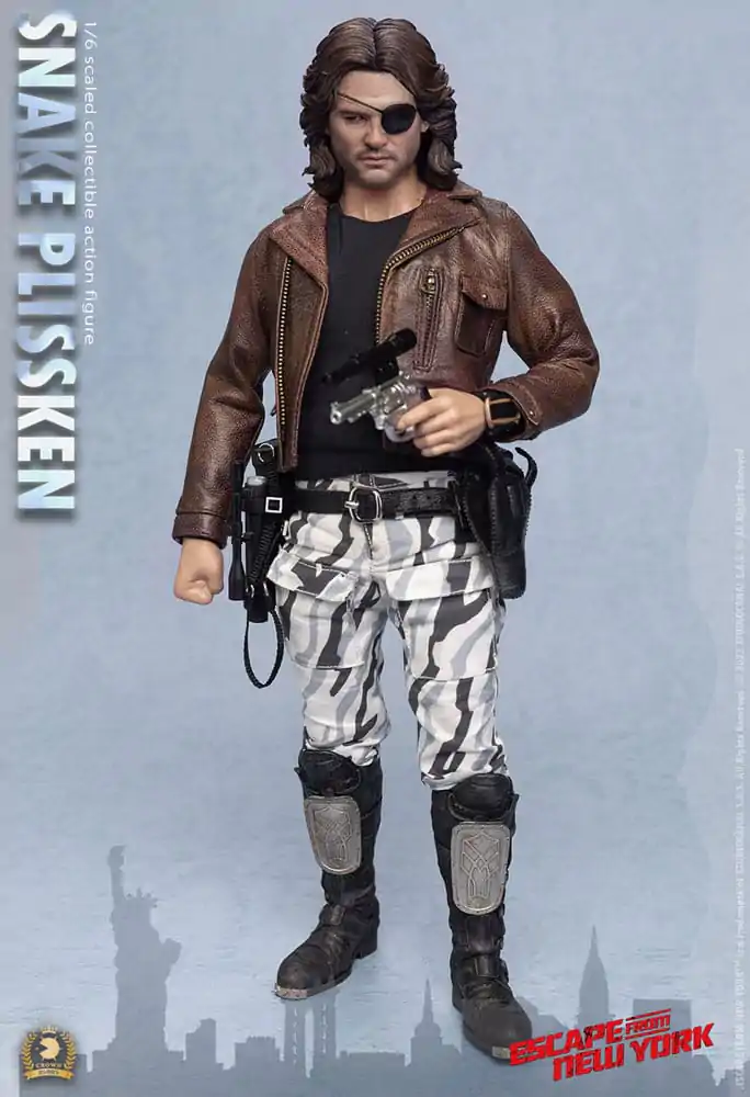 Escape from New York Crown Series akční figurka 1/6 Snake Plissken (Sculpted Hair Version) 30 cm fotografii produktu