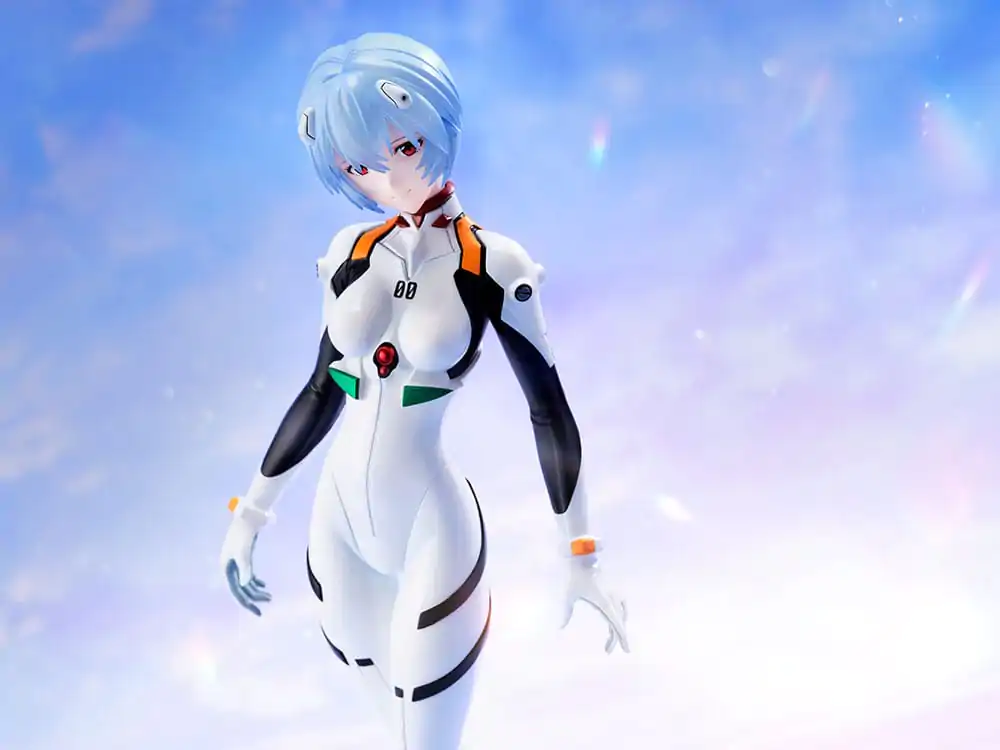 Evangelion PVC socha 1/6 New Theatrical Edition Rei Ayanami 27 cm fotografii produktu