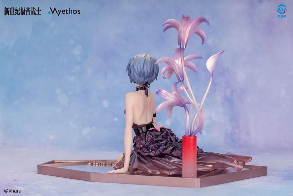 Evangelion PVC socha 1/7 Rei Ayanami: Whisper of Flower Ver. 15 cm fotografii produktu