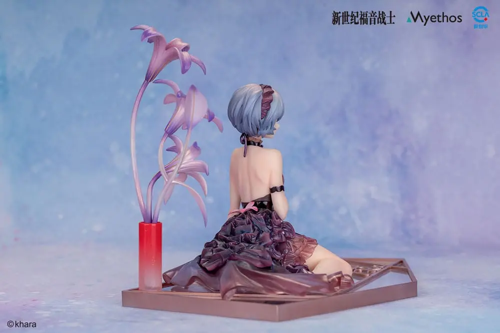 Evangelion PVC socha 1/7 Rei Ayanami: Whisper of Flower Ver. 15 cm fotografii produktu