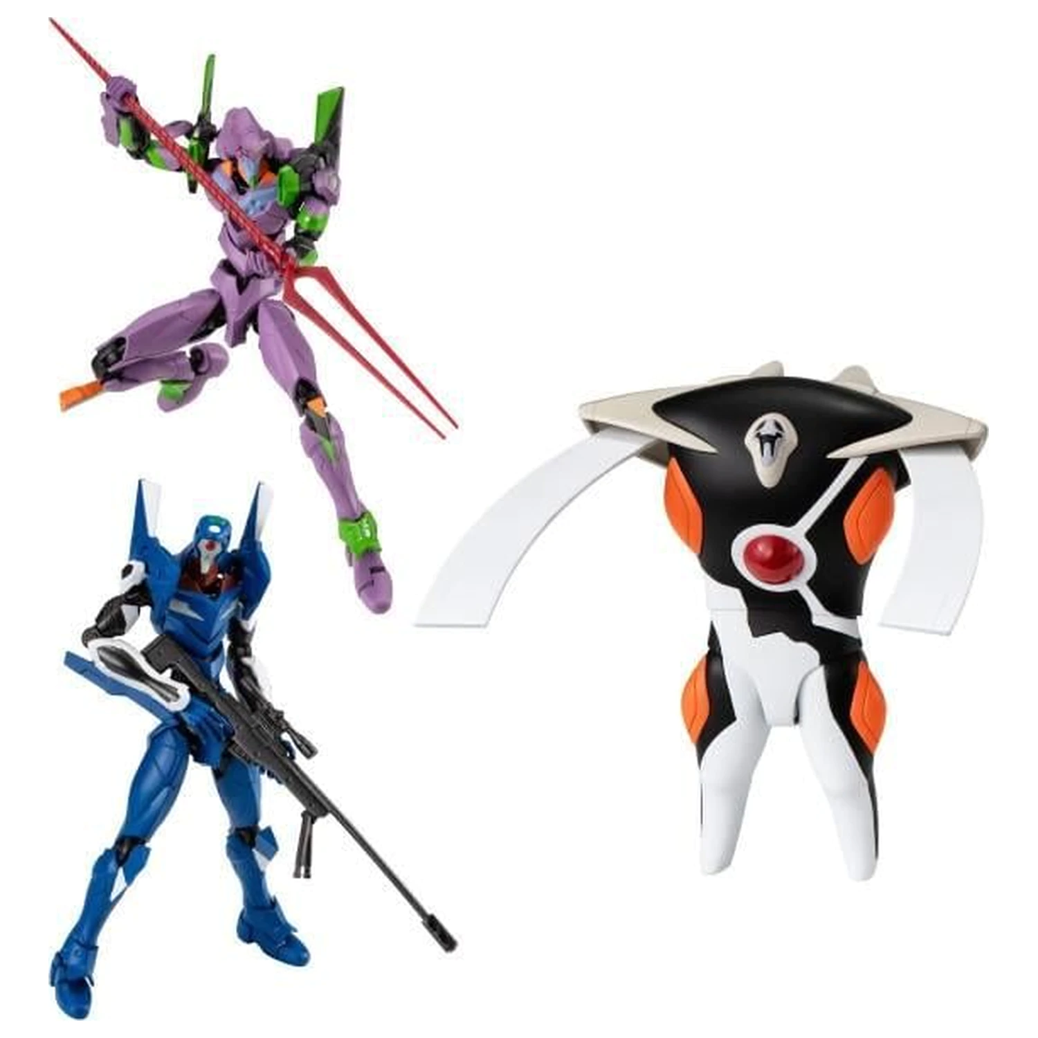 Evangelion 14th Angel Zeruel 3 figurka set 13 cm fotografii produktu