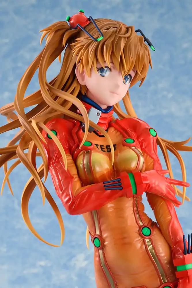 Evangelion 2.0 You Can (Not) Advance PVC socha 1/4 Asuka Shikinami Langley Test Plugsuit Smile Ver. 40 cm fotografii produktu