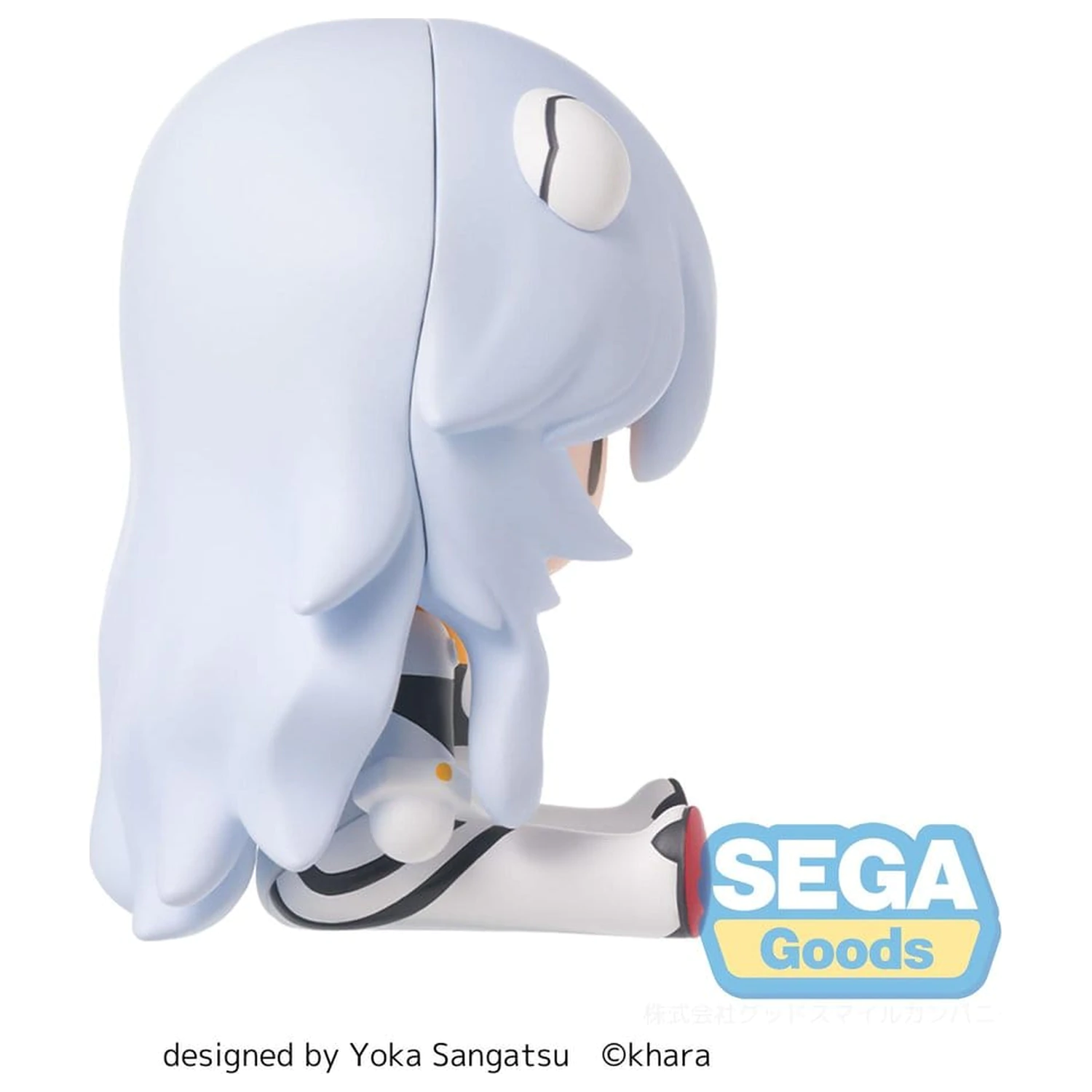 Evangelion: 3.0+1.0 Thrice Upon a Time Fuwa Petit Chibi figurka Rei: Long Hair 8 cm fotografii produktu