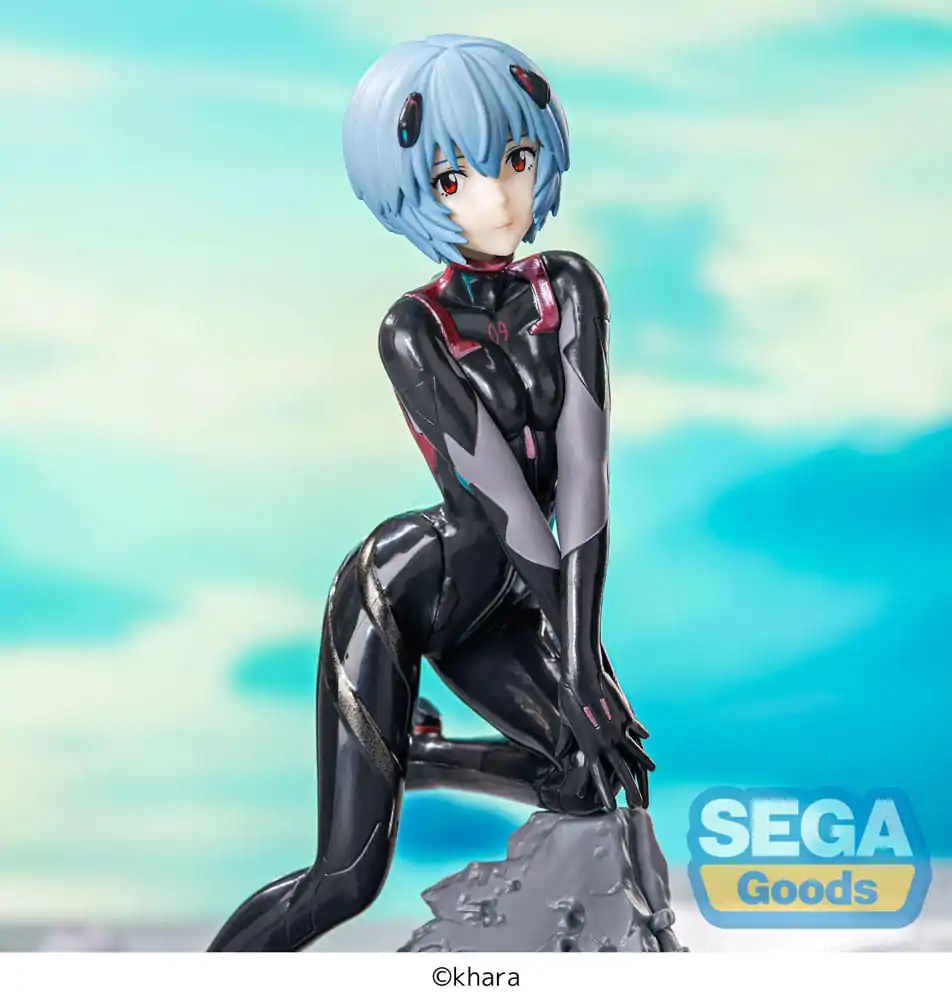 Evangelion: 3.0+1.0 Thrice Upon a Time Luminasta PVC Soška Vignetteum Tentative Name : Rei Ayanami 30th Anniversary Verze 19 cm fotografii produktu