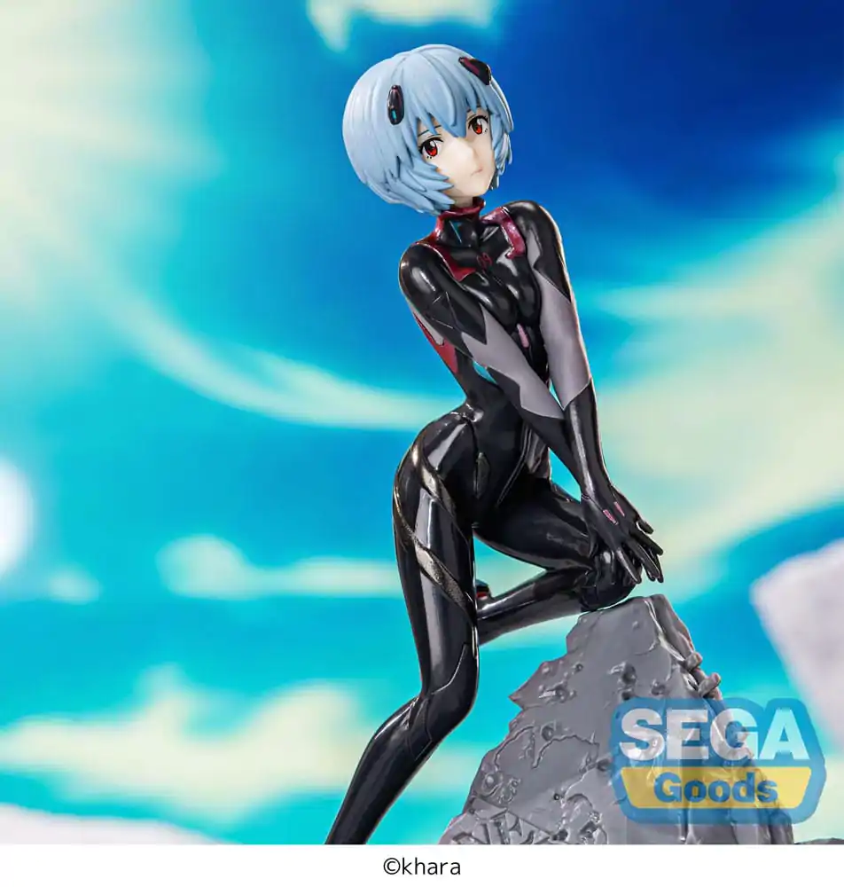 Evangelion: 3.0+1.0 Thrice Upon a Time Luminasta PVC Soška Vignetteum Tentative Name : Rei Ayanami 30th Anniversary Verze 19 cm fotografii produktu