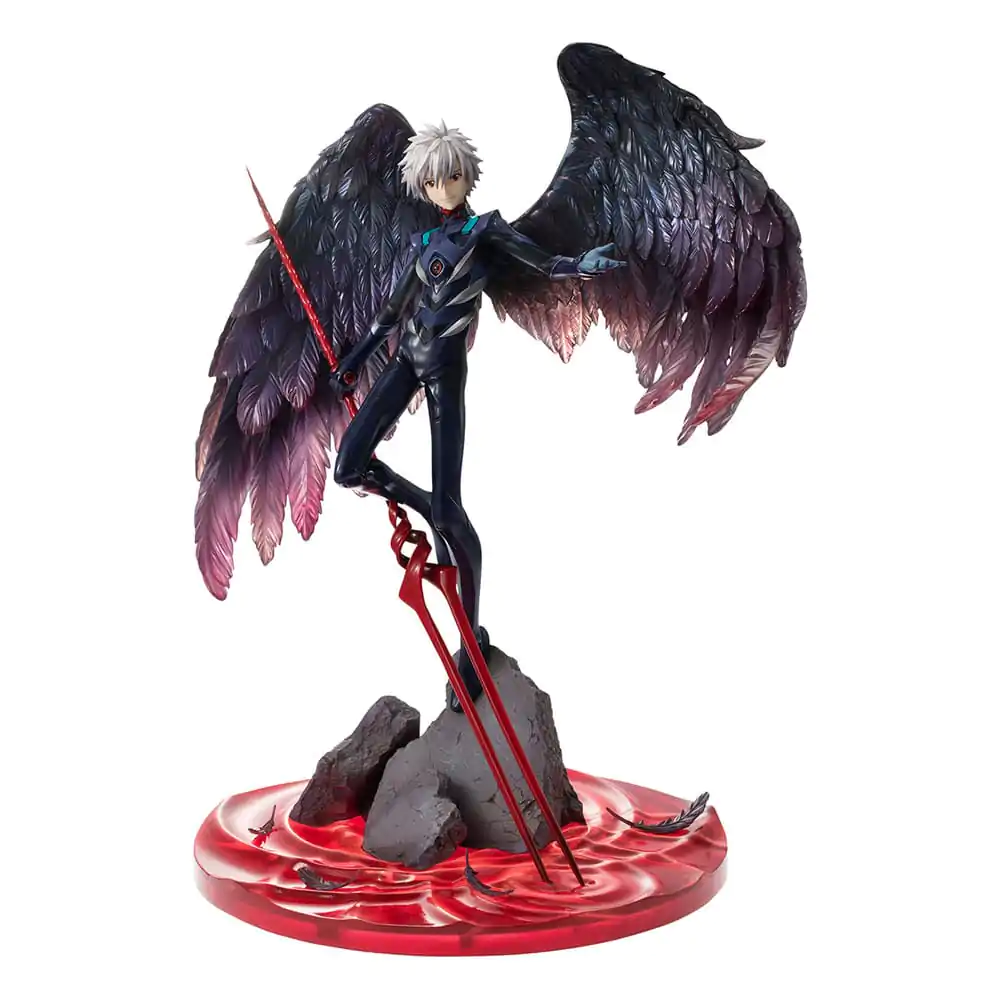 Evangelion: 3.0 + 1.0 Thrice Upon a Time Precious G.E.M. Series PVC Soška Kaworu Nagisa 15th Anniversary Verze 30 cm fotografii produktu