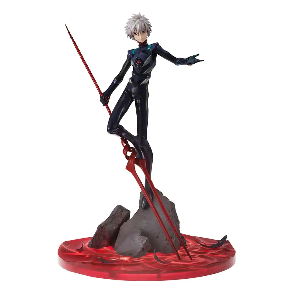 Evangelion: 3.0 + 1.0 Thrice Upon a Time Precious G.E.M. Series PVC Soška Kaworu Nagisa 15th Anniversary Verze 30 cm fotografii produktu