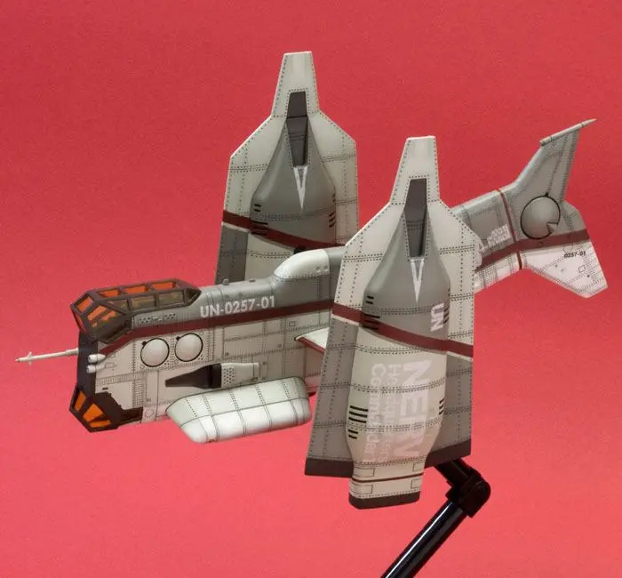 Evangelion: 3.0 Plastová modelová stavebnice 1/100 Letoun s vertikálním startem a přistáním YAGR-N101 19 cm fotografii produktu
