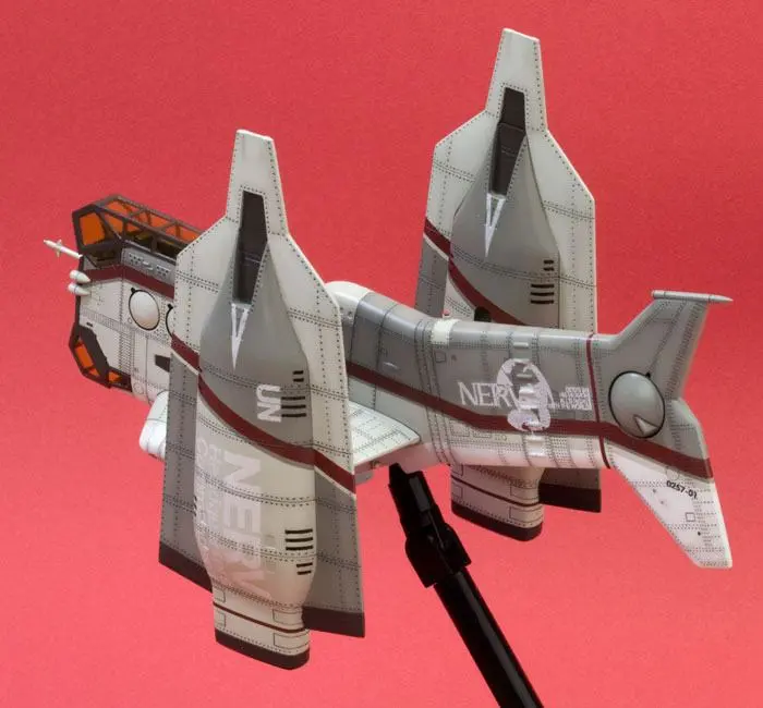 Evangelion: 3.0 Plastová modelová stavebnice 1/100 Letoun s vertikálním startem a přistáním YAGR-N101 19 cm fotografii produktu