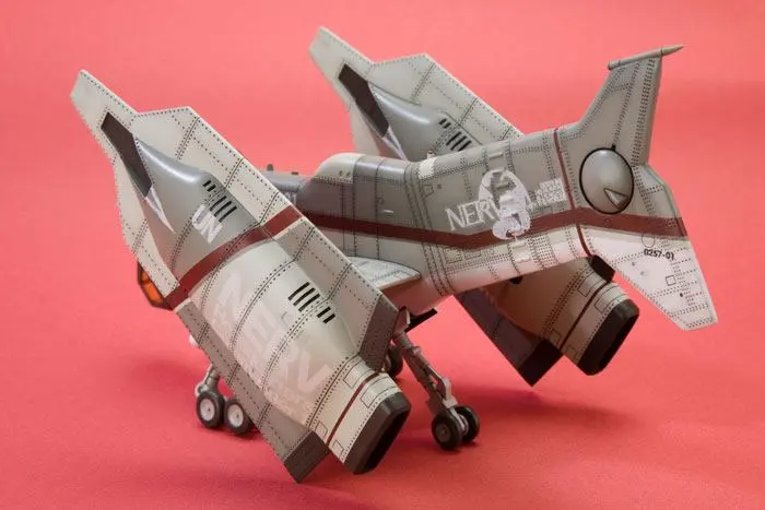 Evangelion: 3.0 Plastová modelová stavebnice 1/100 Letoun s vertikálním startem a přistáním YAGR-N101 19 cm fotografii produktu