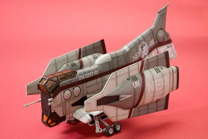 Evangelion: 3.0 Plastová modelová stavebnice 1/100 Letoun s vertikálním startem a přistáním YAGR-N101 19 cm fotografii produktu