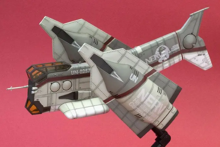 Evangelion: 3.0 Plastová modelová stavebnice 1/100 Letoun s vertikálním startem a přistáním YAGR-N101 19 cm fotografii produktu