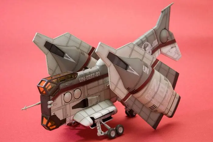 Evangelion: 3.0 Plastová modelová stavebnice 1/100 Letoun s vertikálním startem a přistáním YAGR-N101 19 cm fotografii produktu