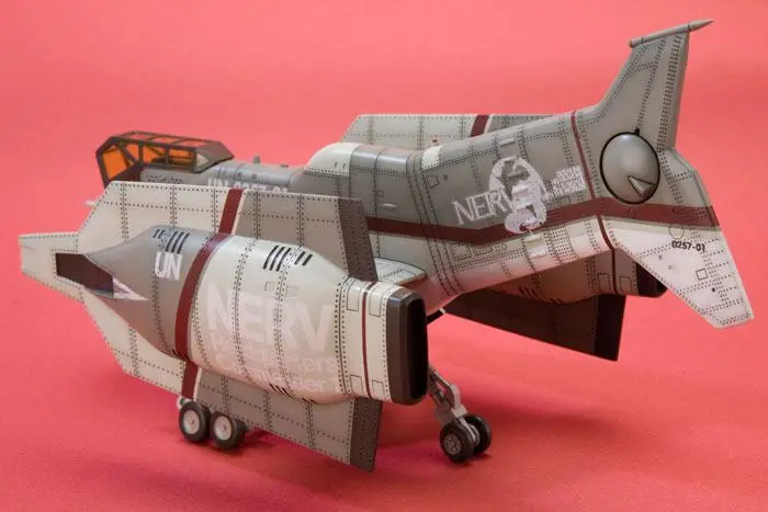 Evangelion: 3.0 Plastová modelová stavebnice 1/100 Letoun s vertikálním startem a přistáním YAGR-N101 19 cm fotografii produktu
