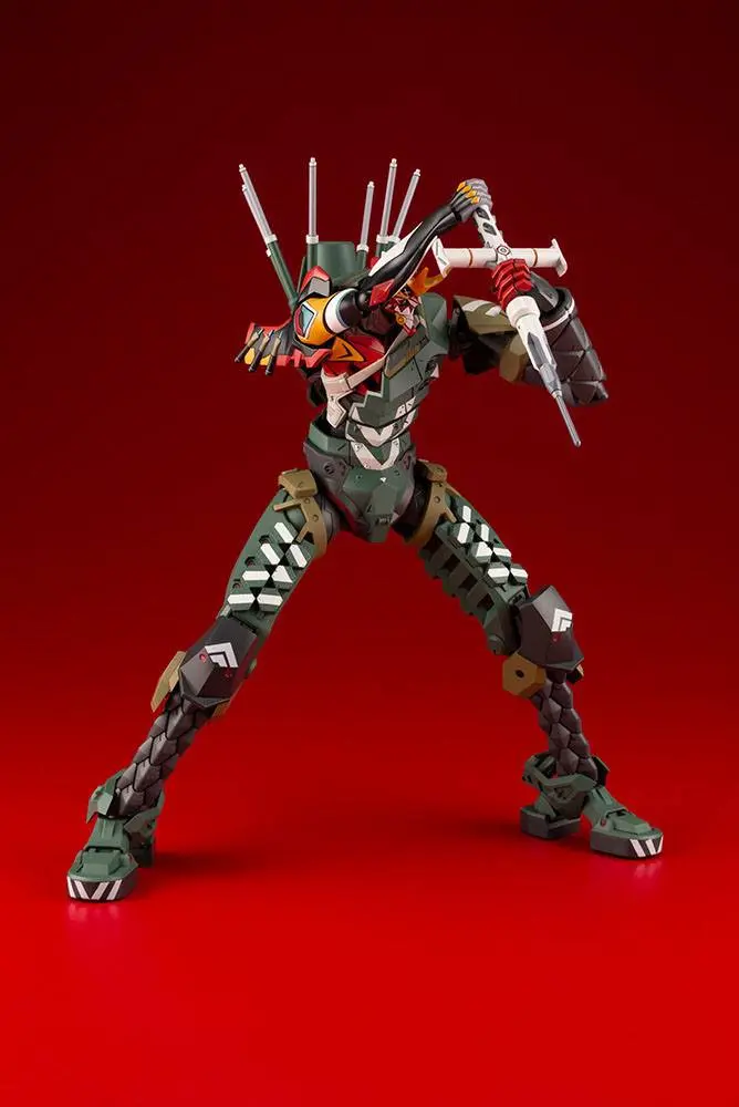 Evangelion 4.0 Plasticový Model Kit 1/400 Evangelion Production Model-New 02 JA-02 Body Assembly Cannibalized) 22 cm fotografii produktu