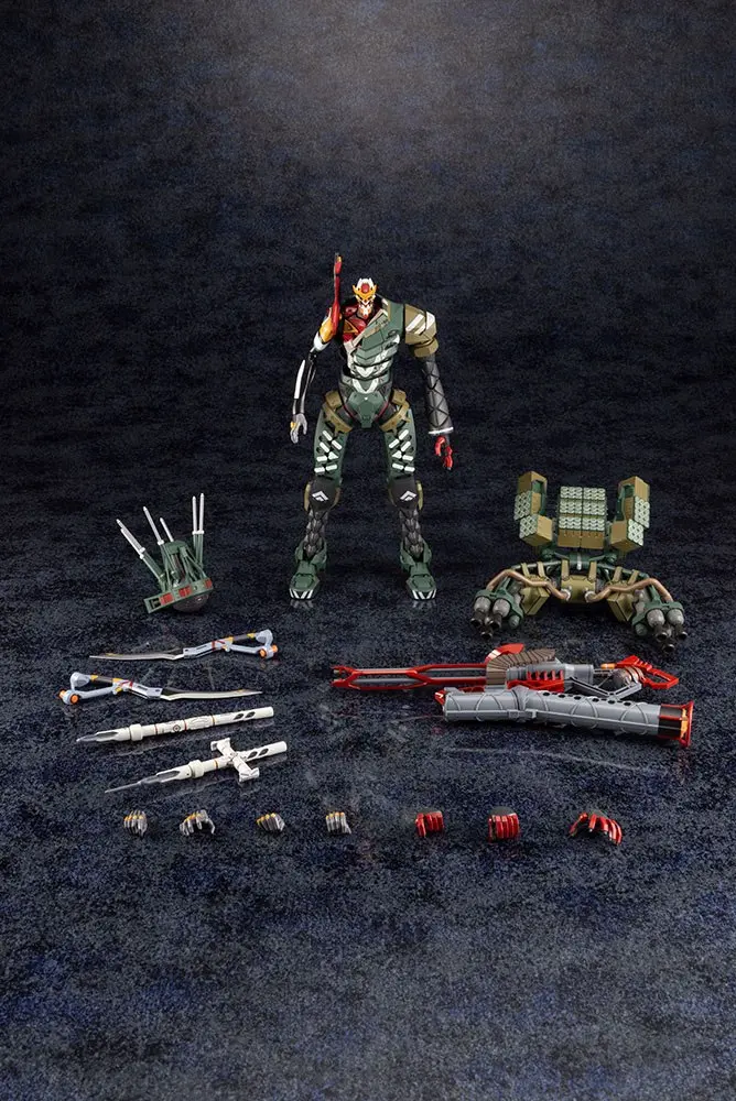 Evangelion 4.0 Plasticový Model Kit 1/400 Evangelion Production Model-New 02 JA-02 Body Assembly Cannibalized) 22 cm fotografii produktu
