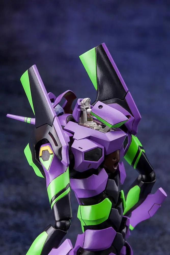 Evangelion: 3.0 + 1.0 Thrice Upon a Time Plastikový model 1/400 Evangelion Test Type-01 s kopím Cassia fotografii produktu
