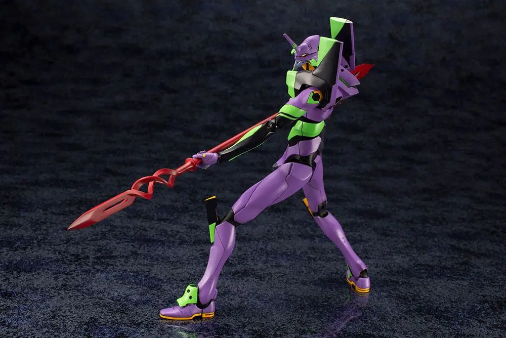 Evangelion: 3.0 + 1.0 Thrice Upon a Time Plastikový model 1/400 Evangelion Test Type-01 s kopím Cassia fotografii produktu