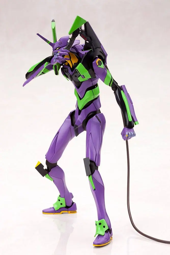 Evangelion: 3.0 + 1.0 Thrice Upon a Time Plastikový model 1/400 Evangelion Test Type-01 s kopím Cassia fotografii produktu