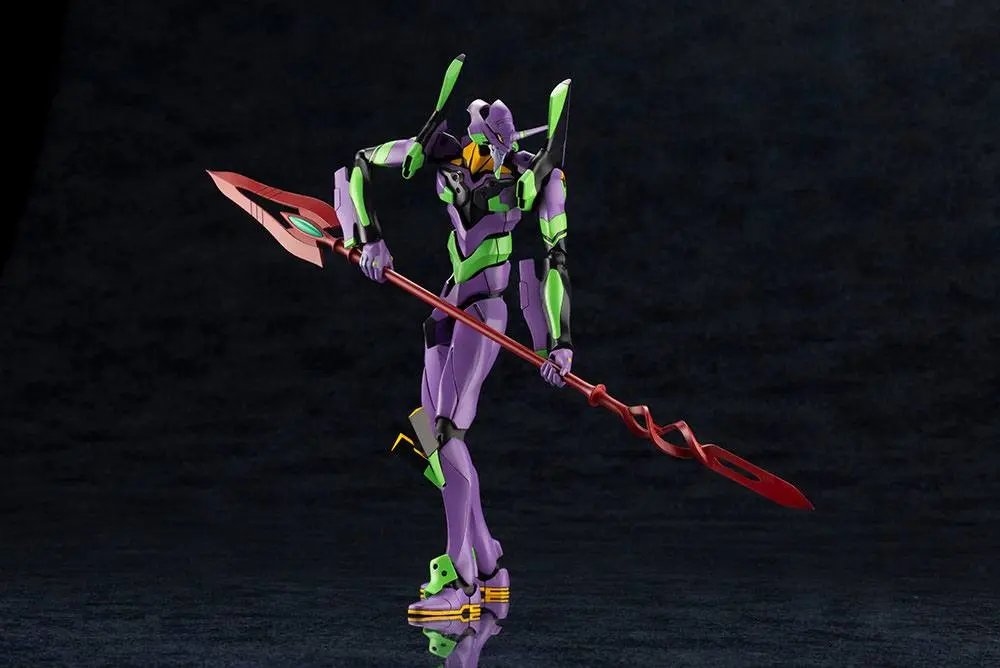 Evangelion: 3.0 + 1.0 Thrice Upon a Time Plastikový model 1/400 Evangelion Test Type-01 s kopím Cassia fotografii produktu