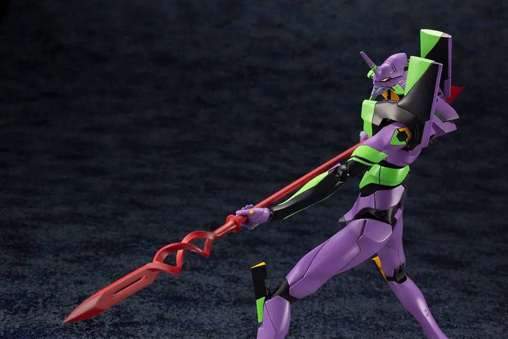 Evangelion: 3.0 + 1.0 Thrice Upon a Time Plastikový model 1/400 Evangelion Test Type-01 s kopím Cassia fotografii produktu