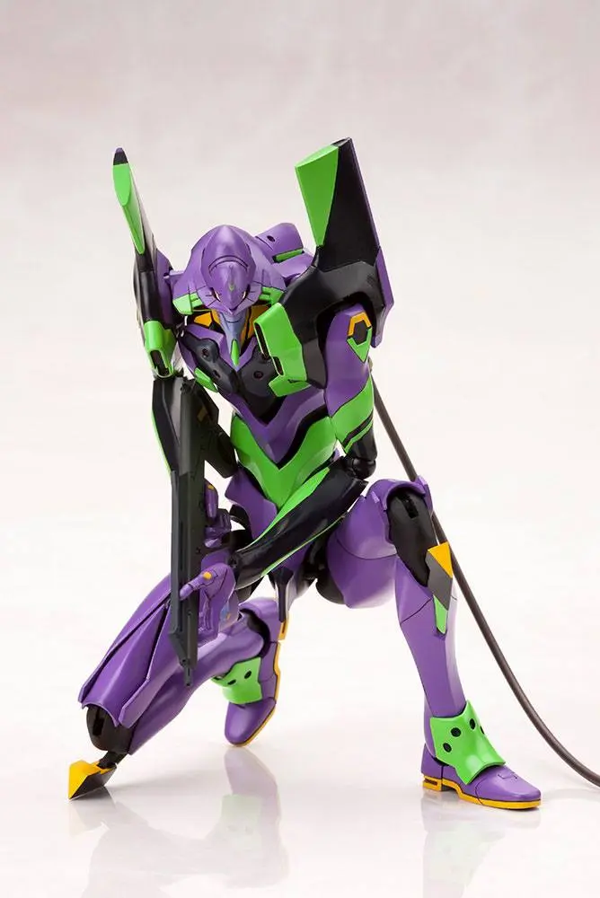 Evangelion: 3.0 + 1.0 Thrice Upon a Time Plastikový model 1/400 Evangelion Test Type-01 s kopím Cassia fotografii produktu