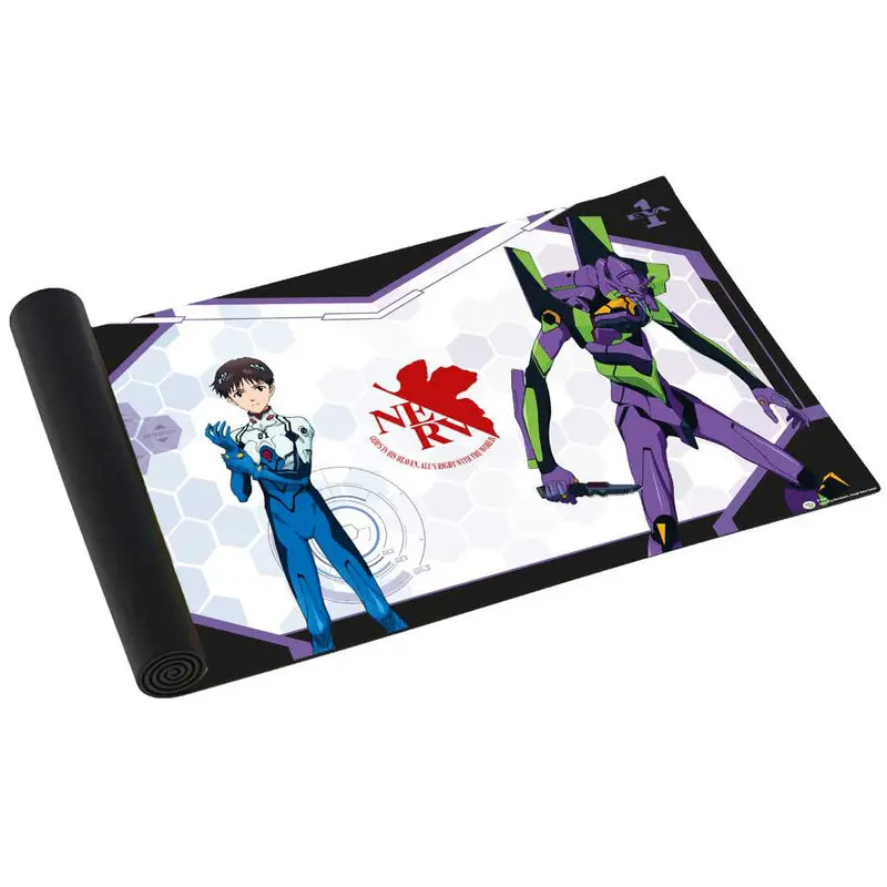 Evangelion Eva 02 herní podložka na stůl fotografii produktu